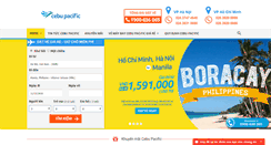 Desktop Screenshot of cebupacific-vn.com